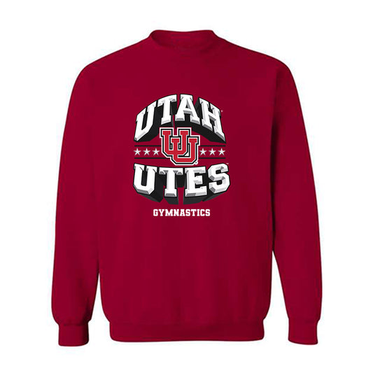 Utah - NCAA Women's Gymnastics : Zoe Johnson - Generic Shersey Crewneck Sweatshirt-0