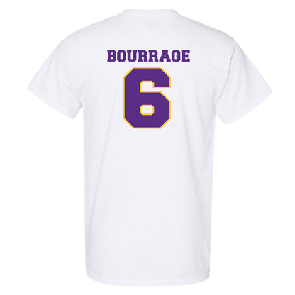 LSU - NCAA Women's Basketball : Divine Bourrage - Sports Shersey T-Shirt-1