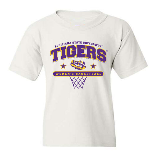 LSU - NCAA Women's Basketball : Amiya Joyner - Sports Shersey Youth T-Shirt-0