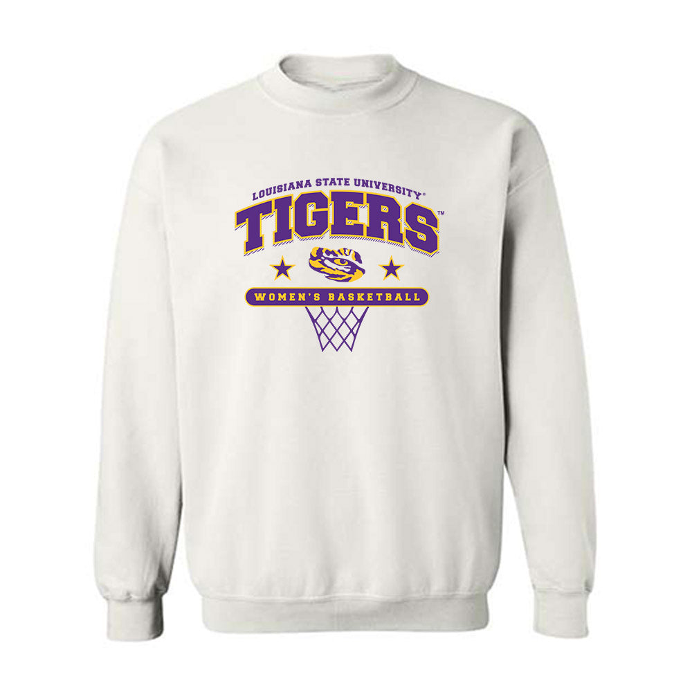 LSU - NCAA Women's Basketball : Divine Bourrage - Sports Shersey Crewneck Sweatshirt-0