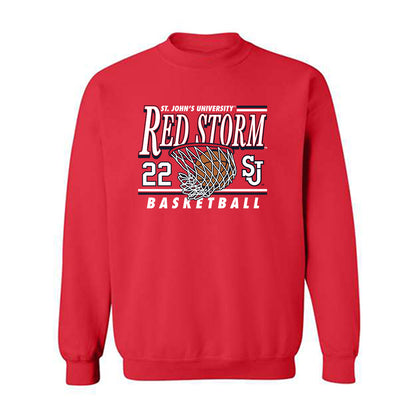 St. Johns - NCAA Men's Basketball : Imran Suljanovic - Sports Shersey Crewneck Sweatshirt-0