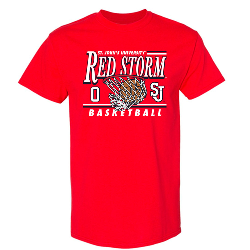 St. Johns - NCAA Men's Basketball : Dylan Darling - Sports Shersey T-Shirt-0