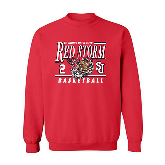 St. Johns - NCAA Men's Basketball : Sadiku Ayo - Sports Shersey Crewneck Sweatshirt