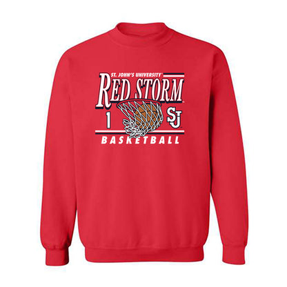 St. Johns - NCAA Women's Basketball : Beautiful Waheed - Sports Shersey Crewneck Sweatshirt-0