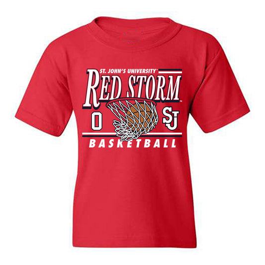 St. Johns - NCAA Men's Basketball : Dylan Darling - Sports Shersey Youth T-Shirt-0
