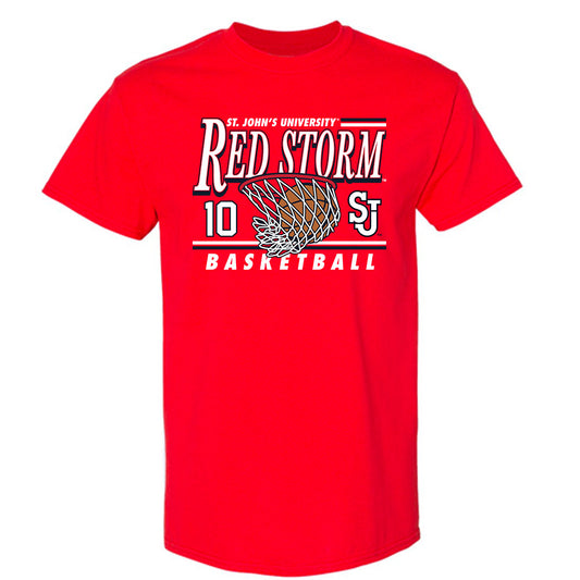 St. Johns - NCAA Women's Basketball : Brooke Moore - Sports Shersey T-Shirt-0