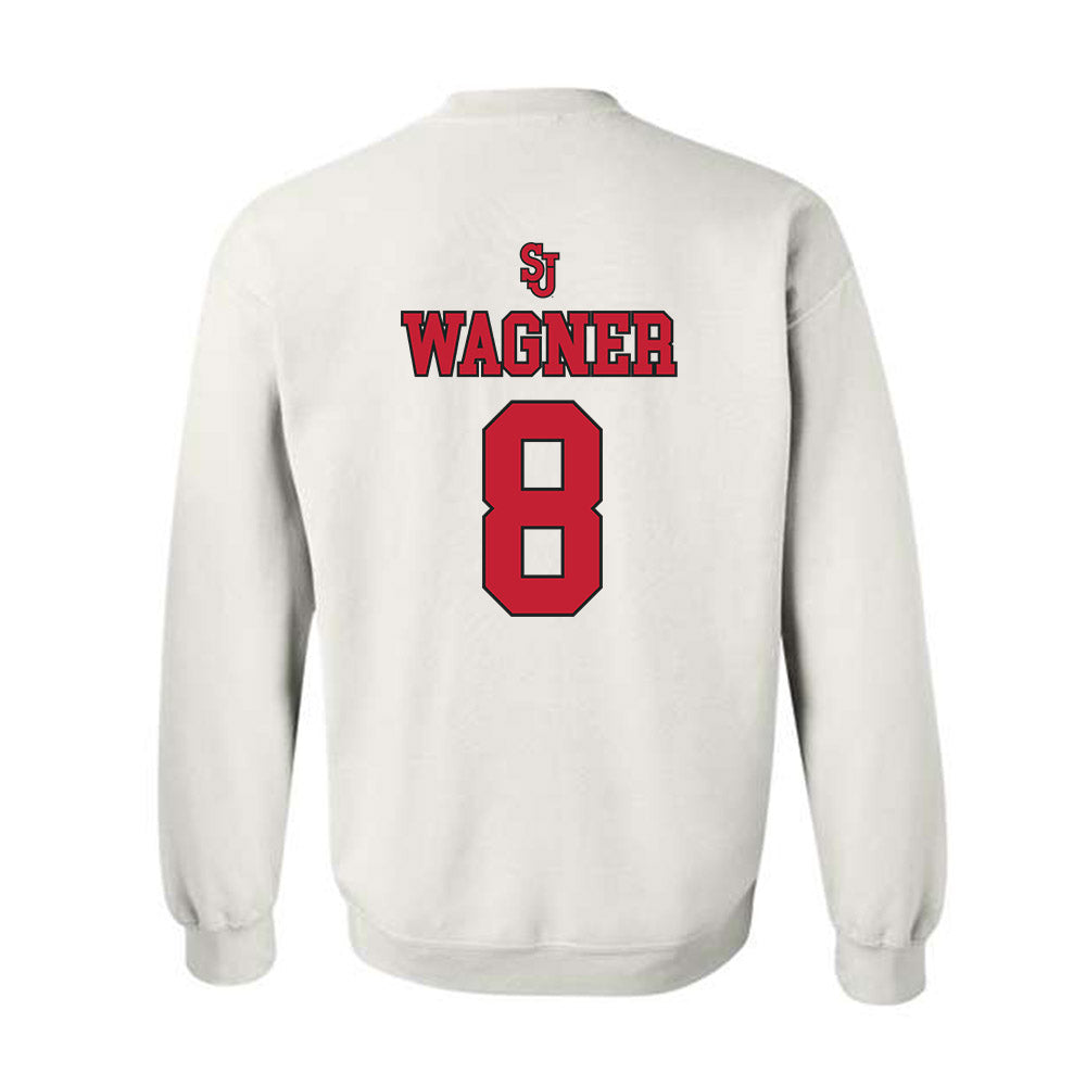 St. Johns - NCAA Women's Basketball : Shaulana Wagner - Sports Shersey Crewneck Sweatshirt-1