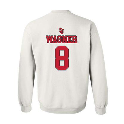 St. Johns - NCAA Women's Basketball : Shaulana Wagner - Sports Shersey Crewneck Sweatshirt-1