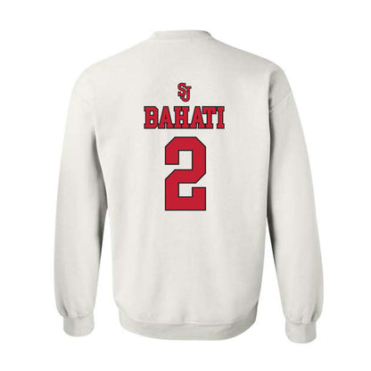 St. Johns - NCAA Women's Basketball : Julie Bahati - Sports Shersey Crewneck Sweatshirt-1