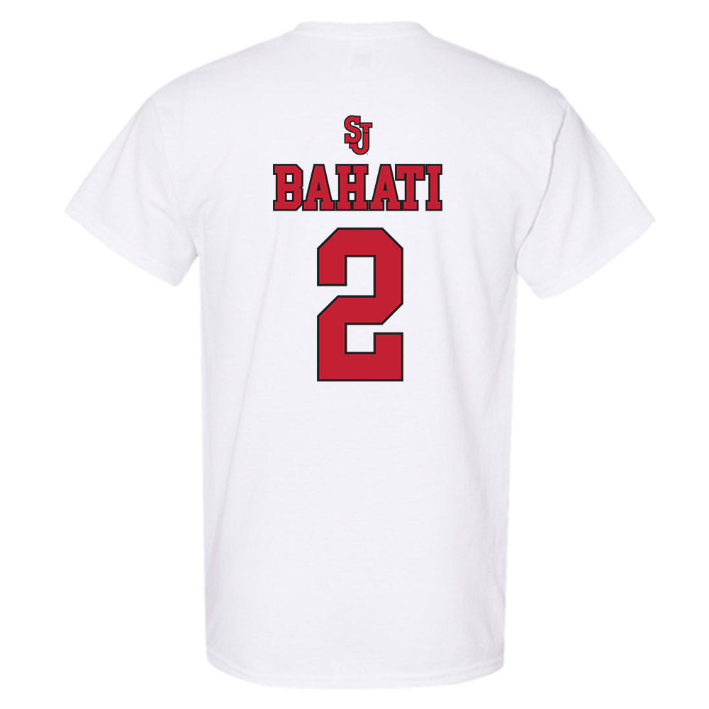St. Johns - NCAA Women's Basketball : Julie Bahati - Sports Shersey T-Shirt-1