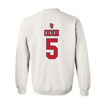 St. Johns - NCAA Men's Basketball : Kelvin Odih - Sports Shersey Crewneck Sweatshirt-1