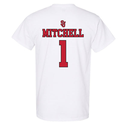 St. Johns - NCAA Men's Basketball : Dillon Mitchell - Sports Shersey T-Shirt-1