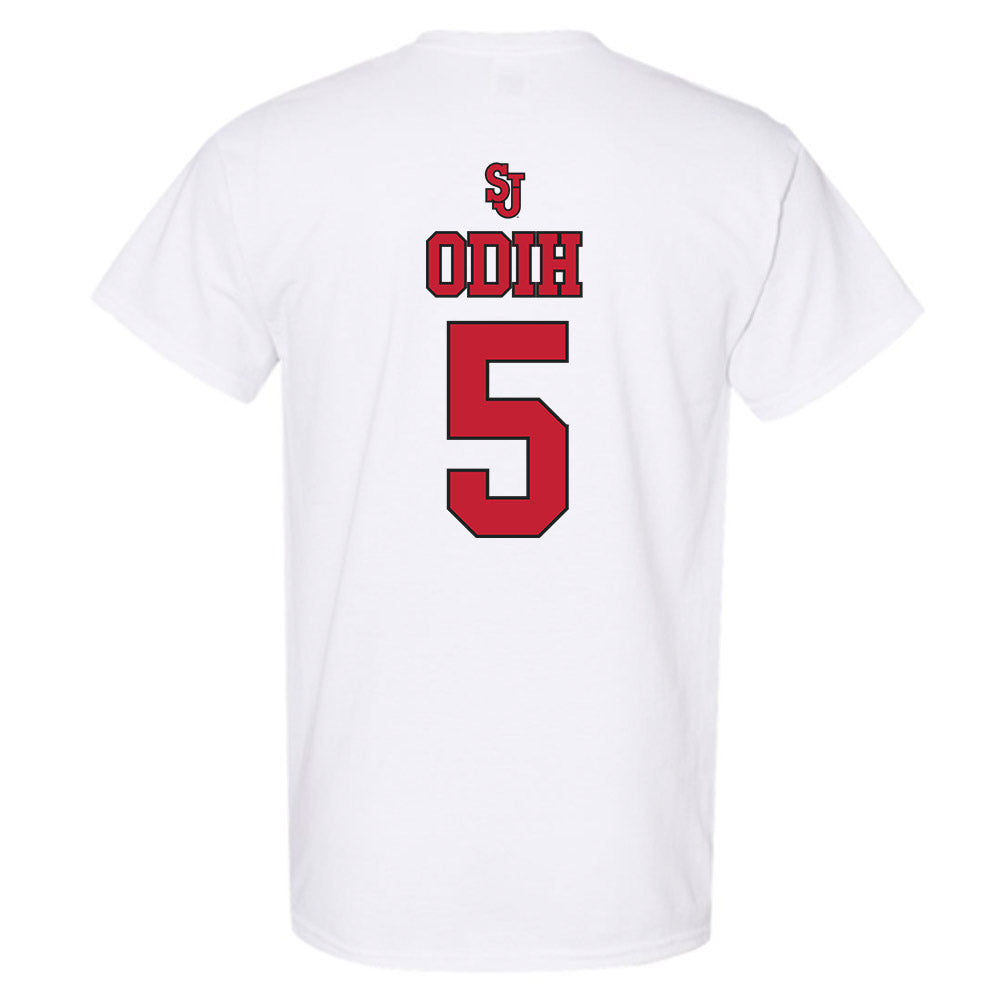 St. Johns - NCAA Men's Basketball : Kelvin Odih - Sports Shersey T-Shirt-1