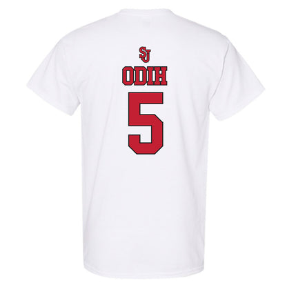 St. Johns - NCAA Men's Basketball : Kelvin Odih - Sports Shersey T-Shirt-1