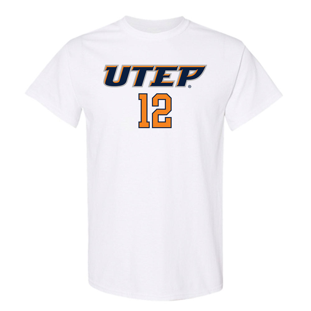 UTEP - Men's Basketball Legends : Stefon Jackson - Replica Shersey T-Shirt-0