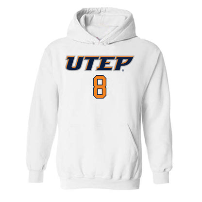 UTEP - NCAA Women's Basketball : Dunja Zecevic - Replica Shersey Hooded Sweatshirt