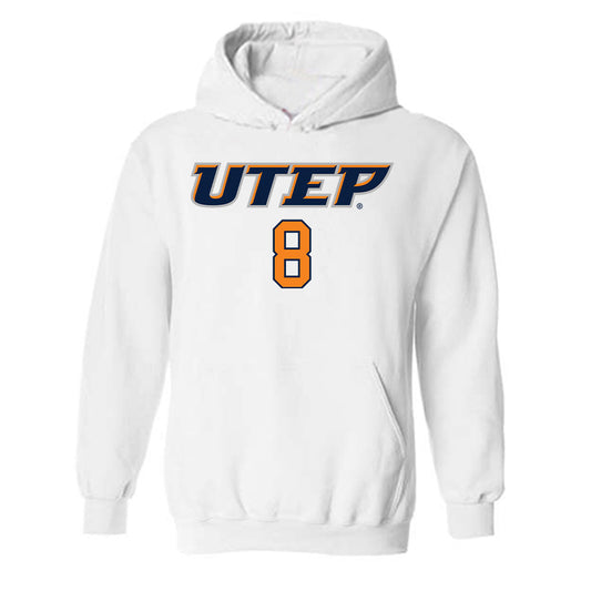 UTEP - NCAA Women's Basketball : Dunja Zecevic - Replica Shersey Hooded Sweatshirt