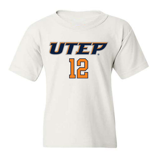 UTEP - NCAA Men's Basketball : Ahamad Bynum - Replica Shersey Youth T-Shirt-0