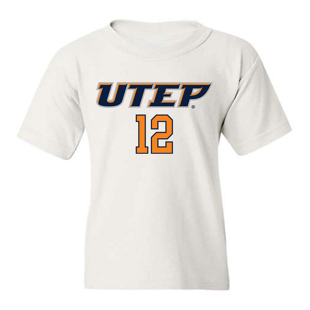 UTEP - Men's Basketball Legends : Stefon Jackson - Replica Shersey Youth T-Shirt-0