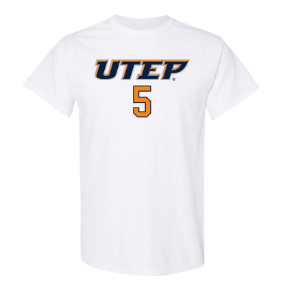 UTEP - NCAA Women's Basketball : Heaven Samayoa-Mathis - Replica Shersey T-Shirt-0