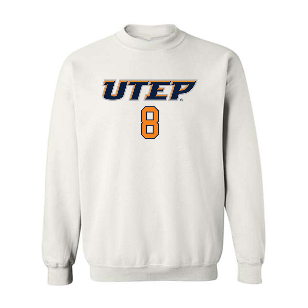UTEP - NCAA Women's Basketball : Brooklyn Terry - Replica Shersey Crewneck Sweatshirt-0