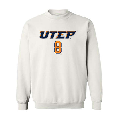 UTEP - NCAA Women's Basketball : Brooklyn Terry - Replica Shersey Crewneck Sweatshirt-0