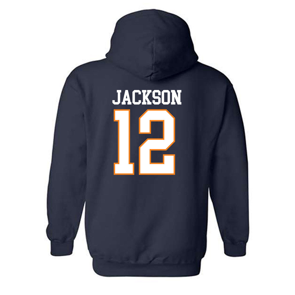 UTEP - Men's Basketball Legends : Stefon Jackson - Classic Shersey Hooded Sweatshirt-1