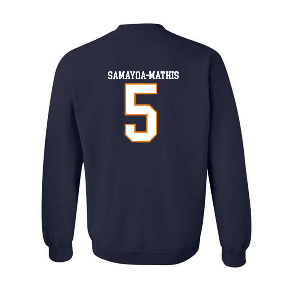 UTEP - NCAA Women's Basketball : Heaven Samayoa-Mathis - Classic Shersey Crewneck Sweatshirt-1