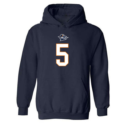 UTEP - NCAA Women's Basketball : Heaven Samayoa-Mathis - Classic Shersey Hooded Sweatshirt-0