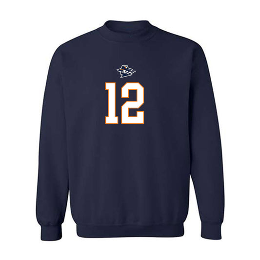 UTEP - Men's Basketball Legends : Stefon Jackson - Classic Shersey Crewneck Sweatshirt-0