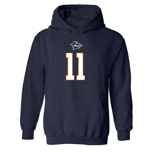 UTEP - NCAA Women's Basketball : Portia Adams - Classic Shersey Hooded Sweatshirt-0
