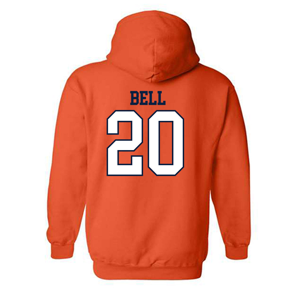 UTEP - NCAA Football : Josh Bell - Generic Shersey Hooded Sweatshirt-1