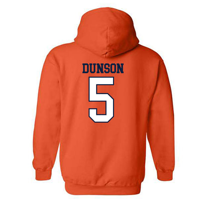 UTEP - NCAA Football : Tray Dunson - Generic Shersey Hooded Sweatshirt