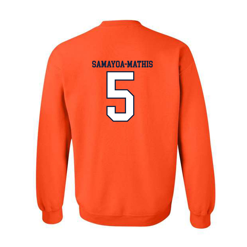 UTEP - NCAA Women's Basketball : Heaven Samayoa-Mathis - Generic Shersey Crewneck Sweatshirt-1