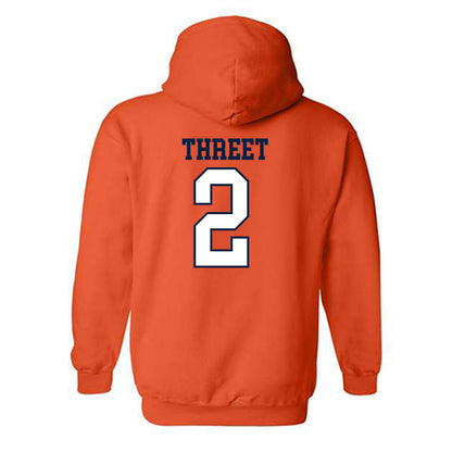 UTEP - NCAA Beach Volleyball : Averie Threet - Generic Shersey Hooded Sweatshirt-1