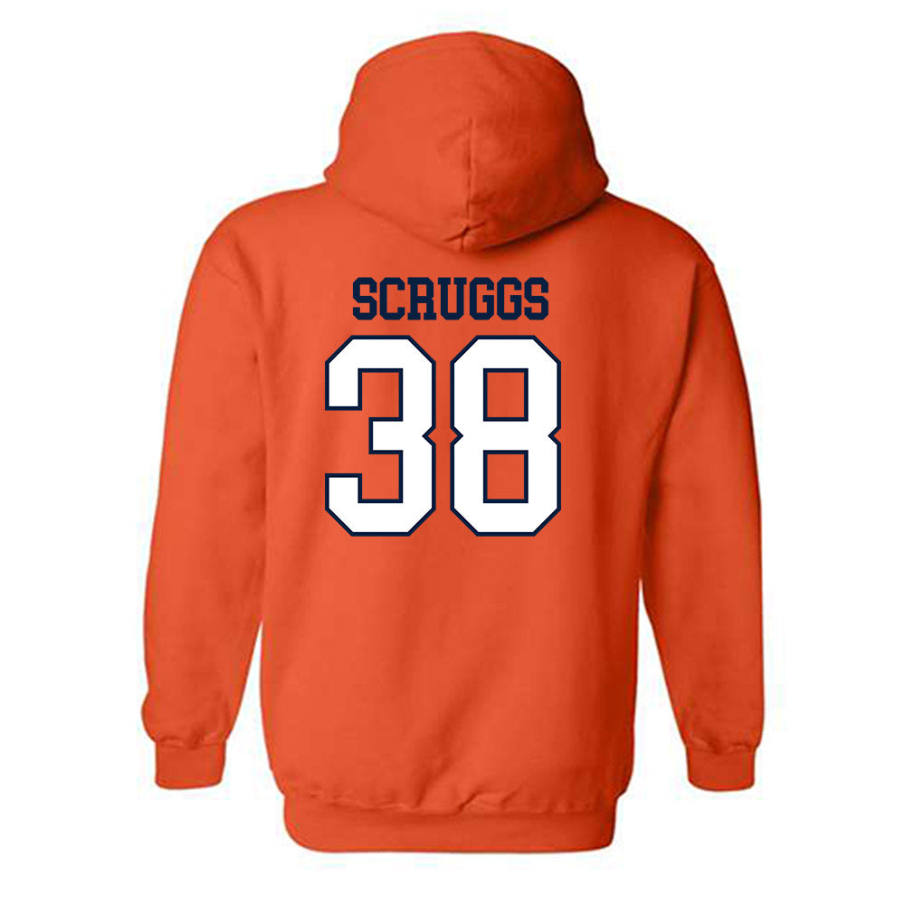 UTEP - NCAA Football : Evan Scruggs - Generic Shersey Hooded Sweatshirt