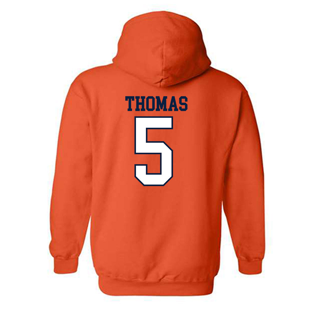 UTEP - NCAA Football : Kam Thomas - Generic Shersey Hooded Sweatshirt