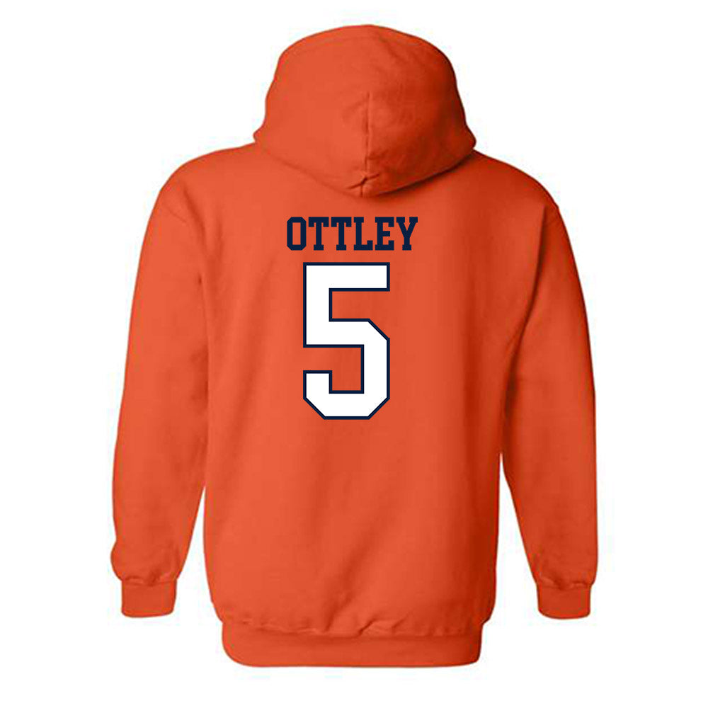 UTEP - NCAA Softball : Aylani Ottley - Generic Shersey Hooded Sweatshirt-1