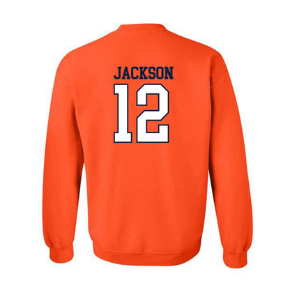 UTEP - Men's Basketball Legends : Stefon Jackson - Generic Shersey Crewneck Sweatshirt-1