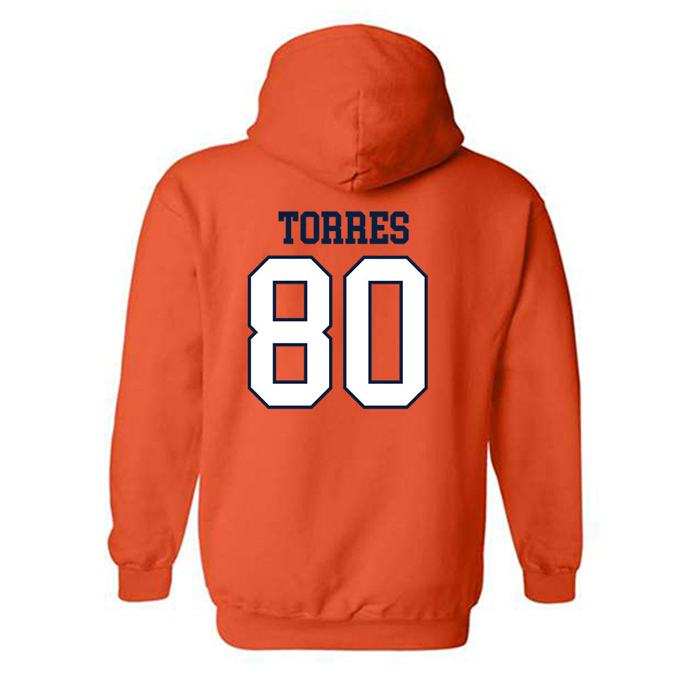 UTEP - NCAA Football : Marcus Torres - Generic Shersey Hooded Sweatshirt