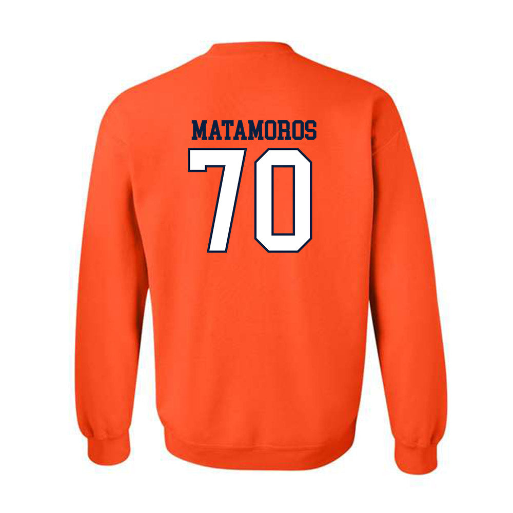 UTEP - NCAA Football : Luka Matamoros - Generic Shersey Crewneck Sweatshirt