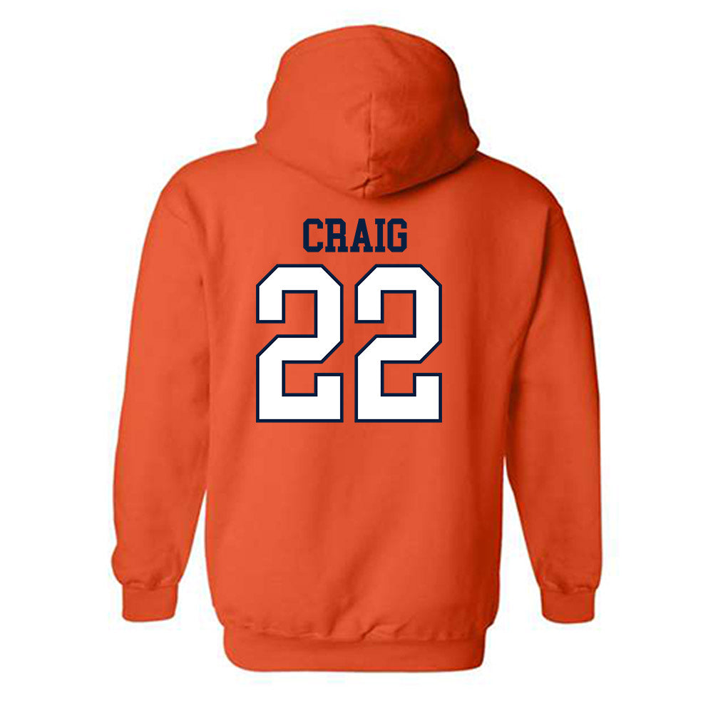 UTEP - NCAA Softball : Kimber Craig - Generic Shersey Hooded Sweatshirt-1