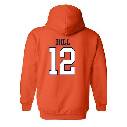 UTEP - NCAA Women's Volleyball : Madison Hill - Generic Shersey Hooded Sweatshirt-1
