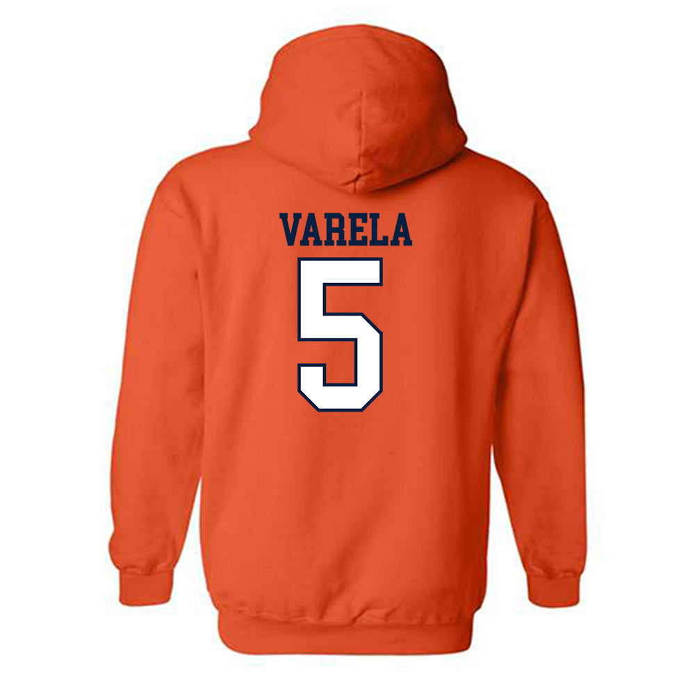 UTEP - NCAA Women's Soccer : Lauren Varela - Generic Shersey Hooded Sweatshirt-1