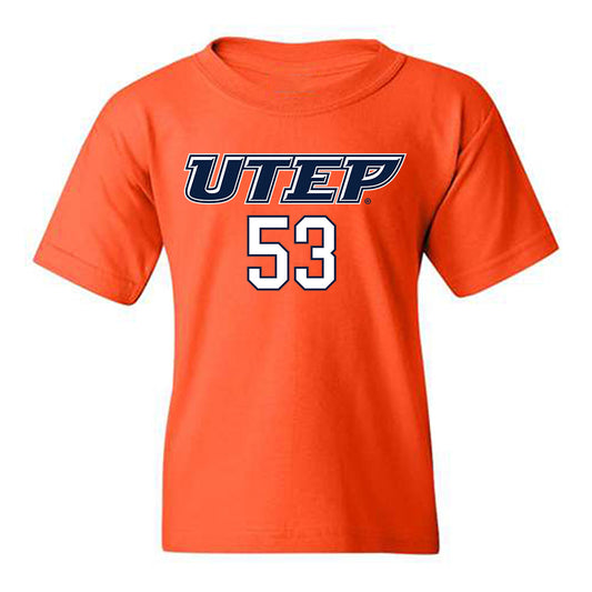 UTEP - NCAA Football : Chase Elrod - Generic Shersey Youth T-Shirt-0