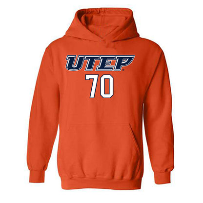 UTEP - NCAA Football : Luka Matamoros - Generic Shersey Hooded Sweatshirt