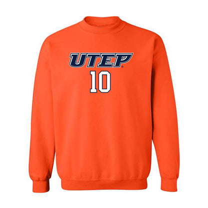 UTEP - NCAA Football : Chad Warner - Generic Shersey Crewneck Sweatshirt-0