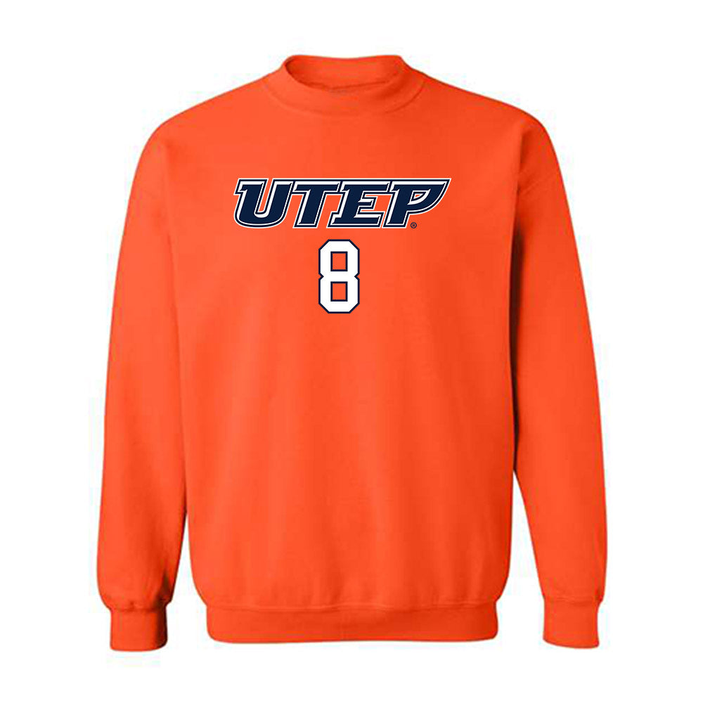 UTEP - NCAA Women's Basketball : Brooklyn Terry - Generic Shersey Crewneck Sweatshirt-0
