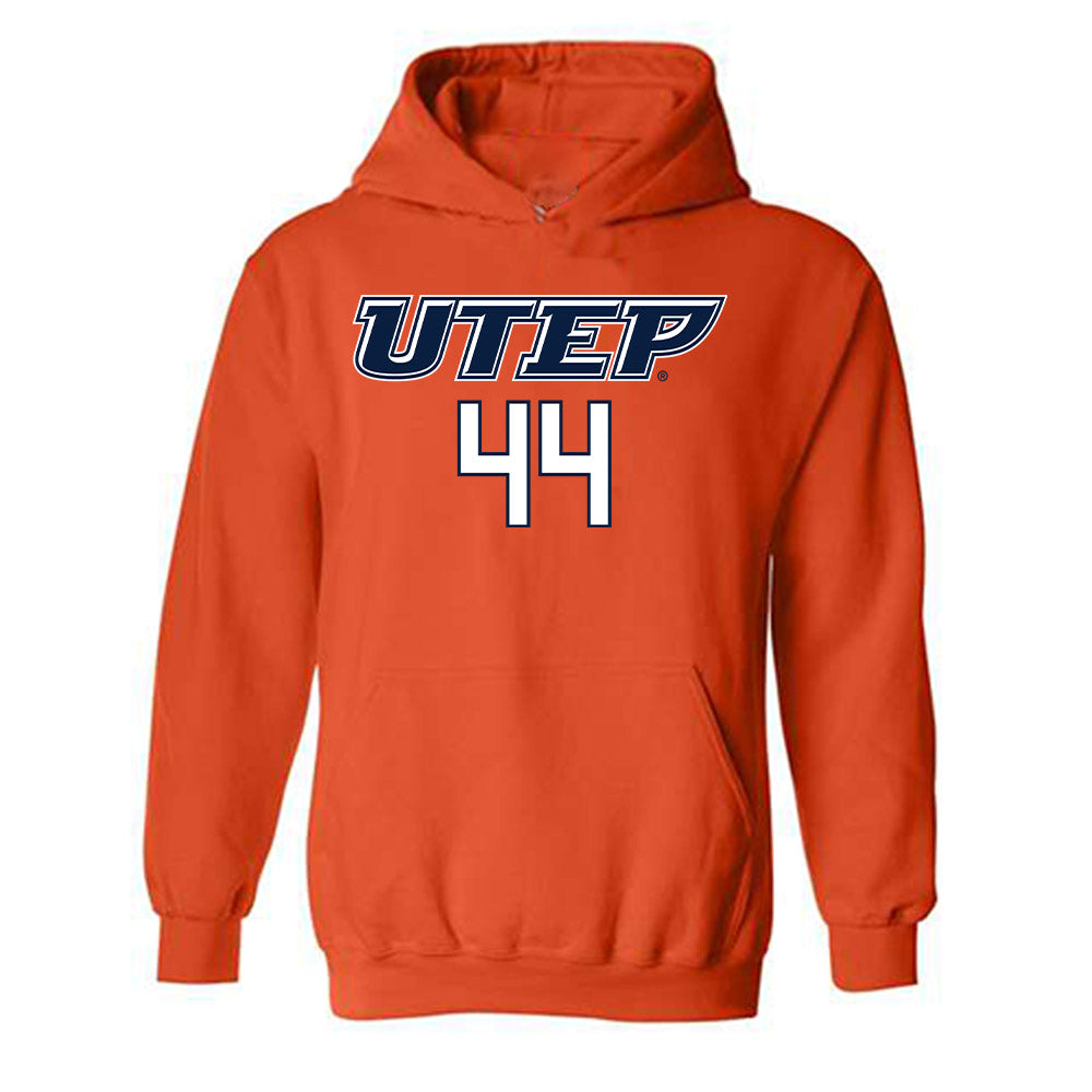 UTEP - NCAA Football : Shakaun Bowser - Generic Shersey Hooded Sweatshirt-0