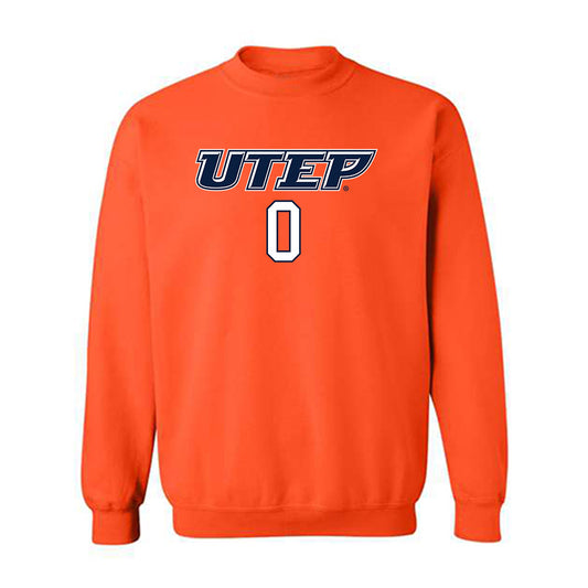 UTEP - NCAA Beach Volleyball : Mia Theisler - Generic Shersey Crewneck Sweatshirt-0